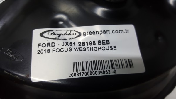 2018 FOCUS WESTNGHOUSE