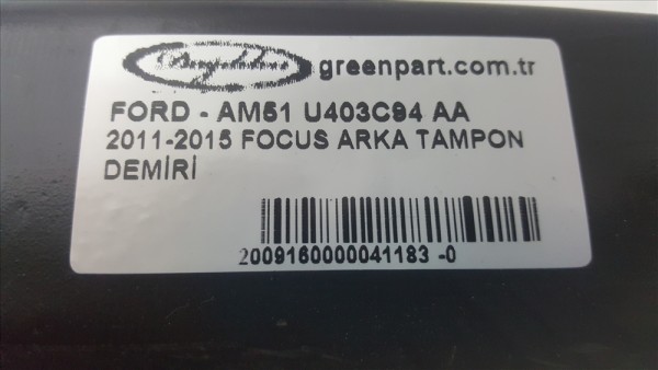 2011-2015 FOCUS ARKA TAMPON DEMİRİ