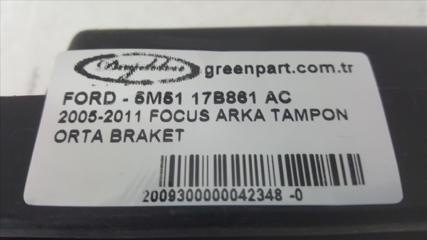 2005-2011 FOCUS ARKA TAMPON ORTA BRAKET