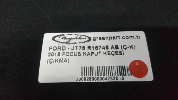 2018 COURİER KAPUT KEÇESİ (ÇIKMA)