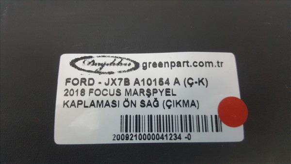 2018 FOCUS MARŞPYEL KAPLAMASI ÖN SAĞ (ÇIKMA)