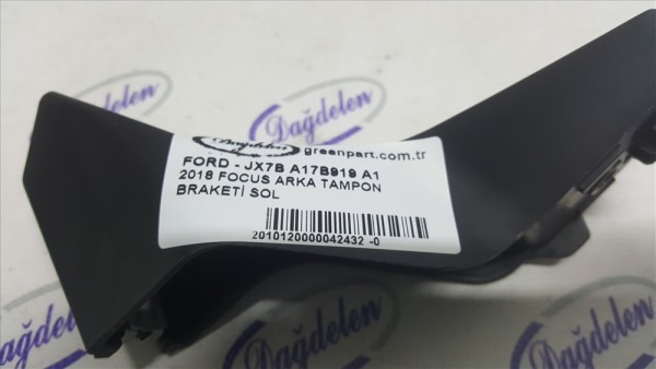 2018 FOCUS ARKA TAMPON BRAKETİ SOL