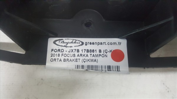 2018 FOCUS ARKA TAMPON ORTA BRAKET (ÇIKMA)