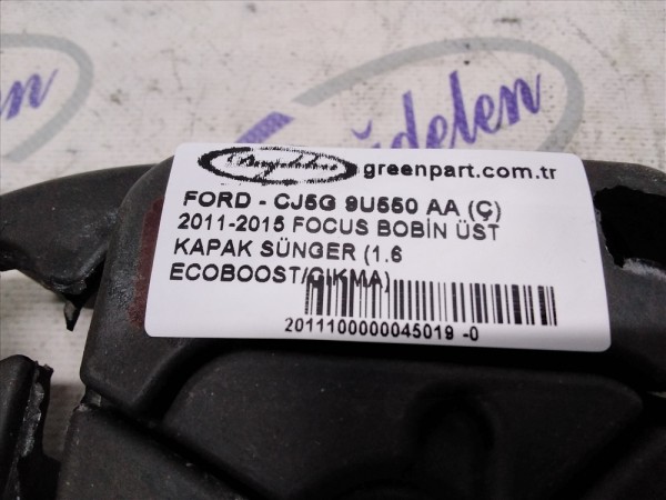 2011-2015 FOCUS BOBİN ÜST KAPAK SÜNGER (1.6 ECOBOOST/ÇIKMA)