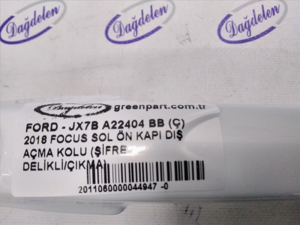2018 FOCUS SOL ÖN KAPI DIŞ AÇMA KOLU (ŞİFRE DELİKLİ/ÇIKMA)