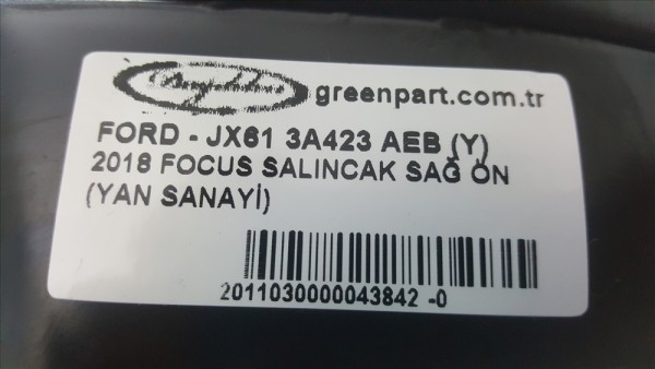2018 FOCUS SALINCAK SAĞ ÖN (YAN SANAYİ)