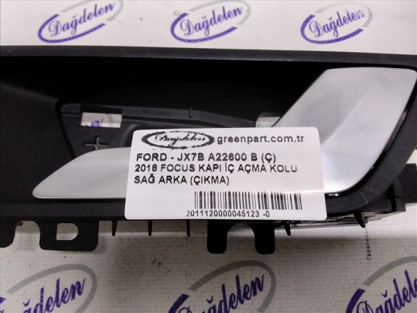 2018 FOCUS/2020 KUGA KAPI İÇ AÇMA KOLU SAĞ ÖN-ARKA (ÇIKMA)