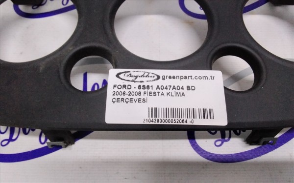 2006-2008 FİESTA KLİMA ÇERÇEVESİ