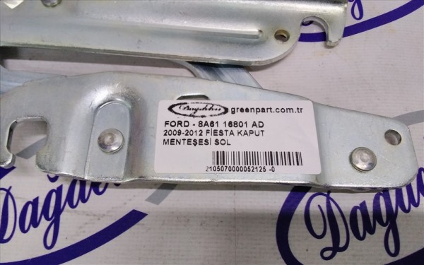 2009-2012 FİESTA KAPUT MENTEŞESİ SOL