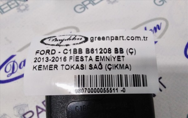 2013-2016 FİESTA EMNİYET KEMER TOKASI SOL (ÇIKMA)