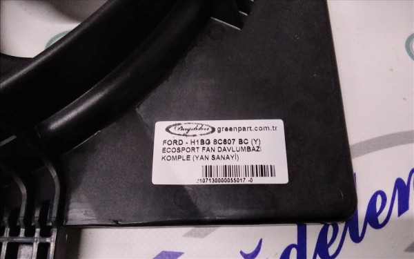 ECOSPORT FAN DAVLUMBAZI KOMPLE