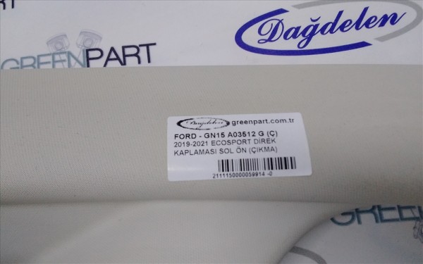 2019-2021 ECOSPORT DİREK KAPLAMASI SOL ÖN (ÇIKMA)