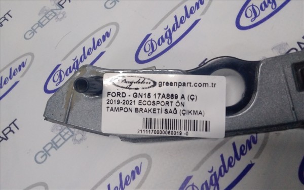2019-2021 ECOSPORT ÖN TAMPON BRAKETİ SAĞ (ÇIKMA)