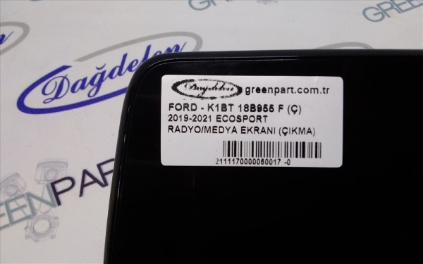 2019-2021 FİESTA/ECOSPORT RADYO/MEDYA EKRANI (ÇIKMA)
