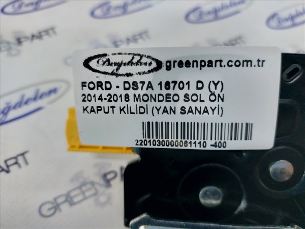 2015 MONDEO SOL ÖN KAPUT KİLİDİ (YAN SANAYİ)