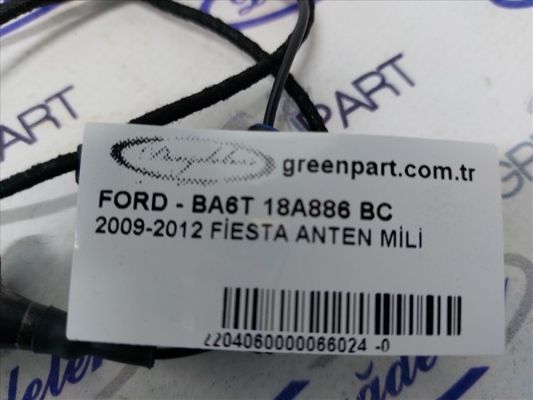 2009-2012 FİESTA ANTEN MİLİ 