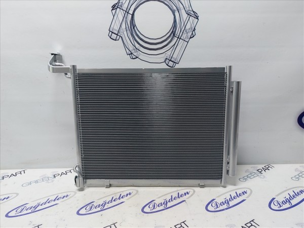 2018-2021 FİESTA/PUMA KLİMA RADYATÖRÜ (YAN SANAYİ)