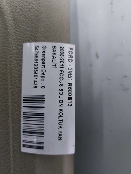 2005-2011 FOCUS SOL ÖN KOLTUK YAN BAKALİTİ