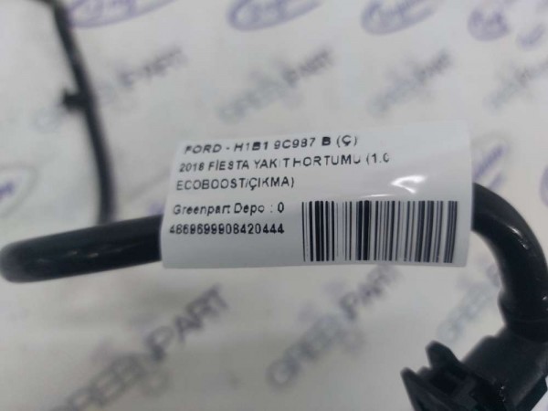 2018 FİESTA YAKIT HORTUMU (1.0 ECOBOOST/ÇIKMA)