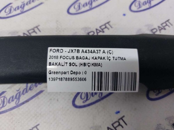 2018 FOCUS BAGAJ KAPAK İÇ TUTMA BAKALİT SOL (HB/ÇIKMA)