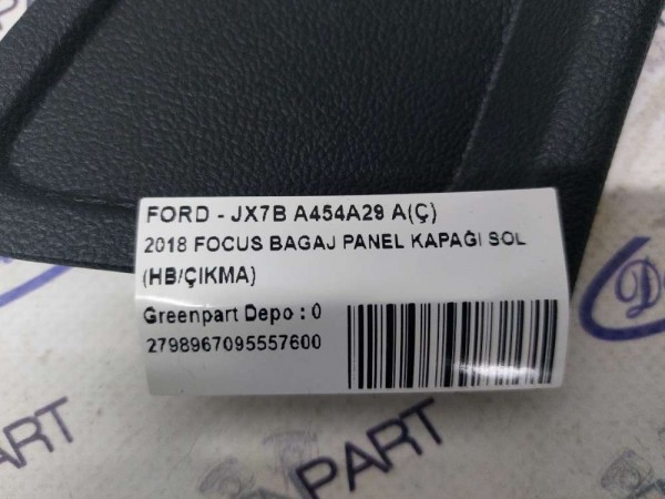 2018 FOCUS BAGAJ PANEL KAPAĞI SOL (HB/ÇIKMA)