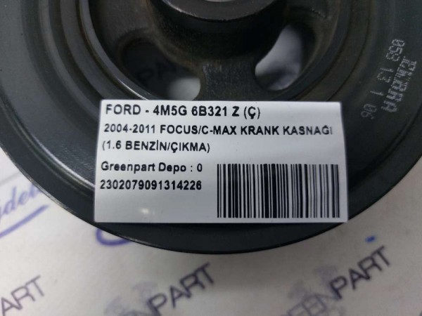2004-2011 FOCUS/C-MAX KRANK KASNAĞI (1.6 BENZİN/ÇIKMA)