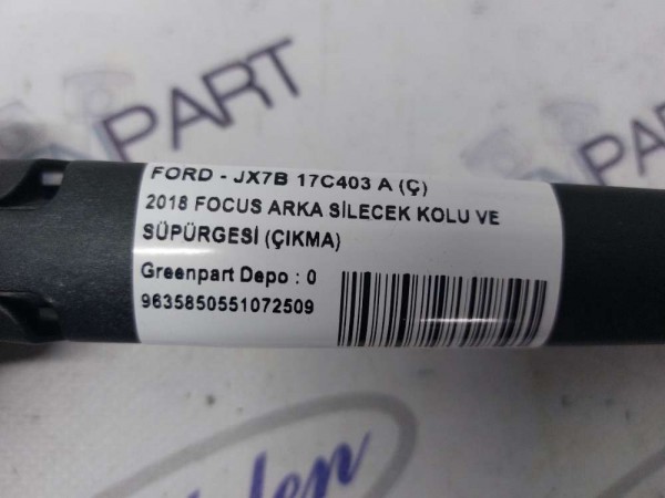 2018 FOCUS ARKA SİLECEK KOLU VE SÜPÜRGESİ (ÇIKMA)
