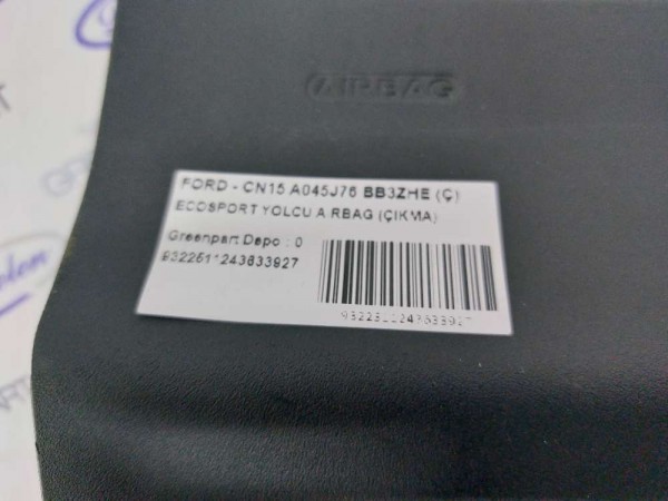 ECOSPORT DİZ AIRBAG (ÇIKMA)