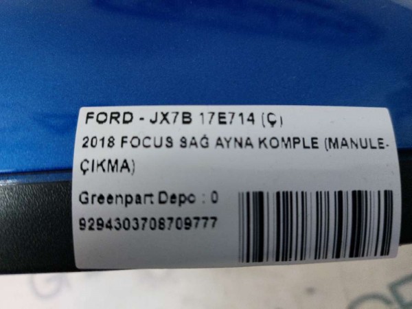 2018 FOCUS SAĞ AYNA KOMPLE (ELEKTİRİKLİ-ISITMALI)