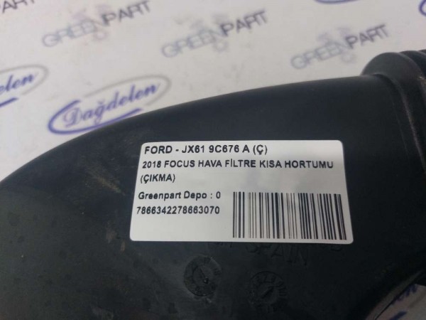2018 FOCUS HAVA FİLTRE KISA HORTUMU (ÇIKMA)