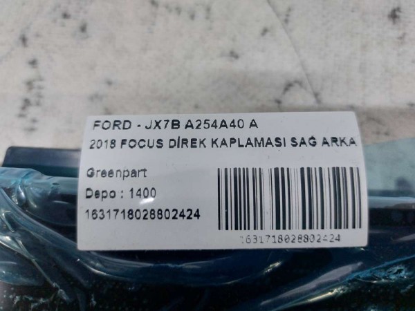 2018 FOCUS DİREK KAPLAMASI SAĞ ARKA