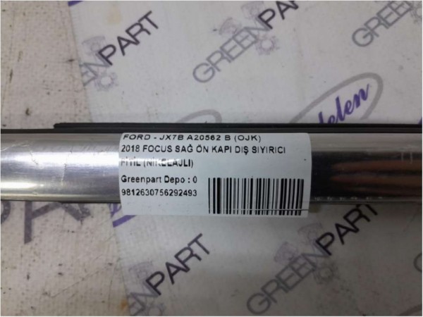 2018 FOCUS SAĞ ÖN KAPI DIŞ SIYIRICI FİTİL (NİKELAJLI)