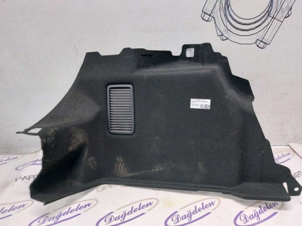 2018- FİESTA BAGAJ İÇ DÖŞEME SOL (ÇIKMA)