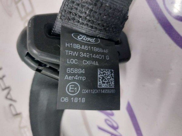 2018 FİESTA EMNİYET KEMERİ SAĞ ARKA (ÇIKMA-PATLAK)