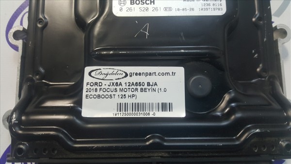 2018 FOCUS MOTOR BEYİN (1.0 ECOBOOST 125 HP)