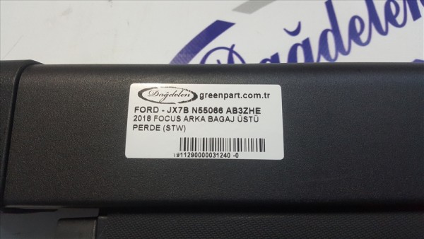 2018 FOCUS ARKA BAGAJ ÜSTÜ PERDE (STW)