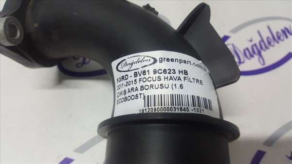 2011-2015 FOCUS HAVA FİLTRE ÇIKIŞ ARA BORUSU (1.6 ECOBOOST)