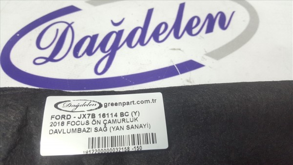 2018 FOCUS ÖN ÇAMURLUK DAVLUMBAZI SAĞ (YAN SANAYİ)