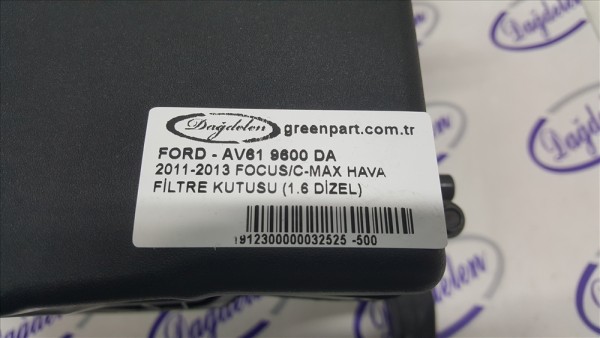 2011-2013 FOCUS/C-MAX HAVA FİLTRE KUTUSU (1.6 DİZEL)