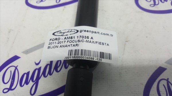 2011-2017 FOCUS/C-MAX/FİESTA BİJON ANAHTARI