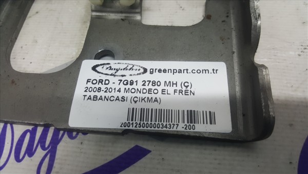 2008-2014 MONDEO EL FREN TABANCASI (ÇIKMA)