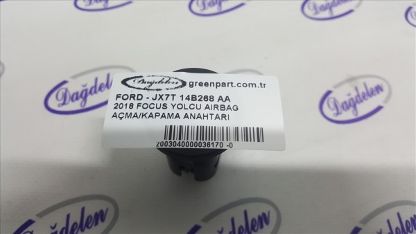 2018 FOCUS YOLCU AIRBAG AÇMA/KAPAMA ANAHTARI