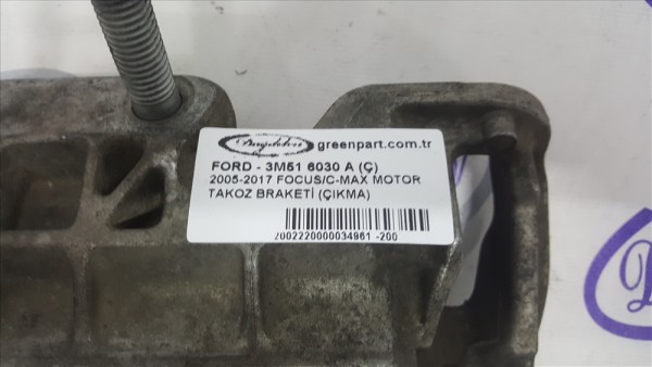 2005-2017 FOCUS/C-MAX MOTOR TAKOZ BRAKETİ (ÇIKMA)