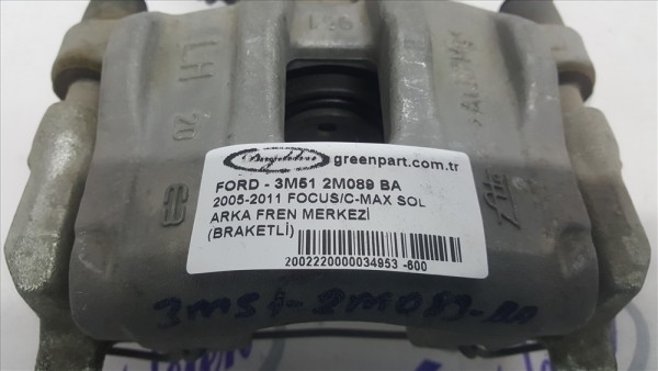 2005-2011 FOCUS/C-MAX SOL ARKA FREN MERKEZİ (BRAKETLİ)