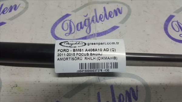 2011-2015 FOCUS BAGAJ AMORTİSÖRÜ  RH/LH (ÇIKMA/HB)