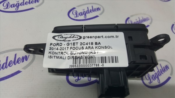 2014-2017 FOCUS ARA KONSOL KONTROL BUTONU (RS / ISITMALI DİREKSİYON)