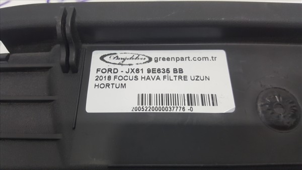 2018 FOCUS KUGA 2019 HAVA FİLTRE UZUN HORTUM