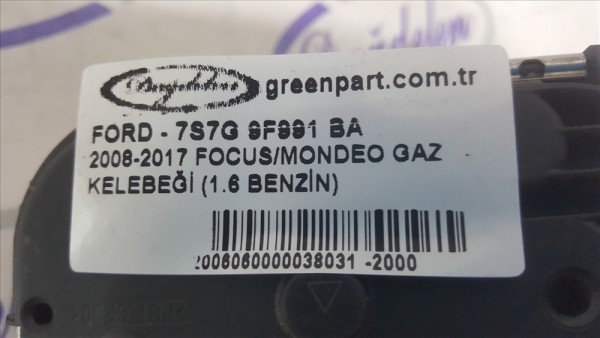 2008-2017 FOCUS/MONDEO GAZ KELEBEĞİ (1.6 BENZİN)