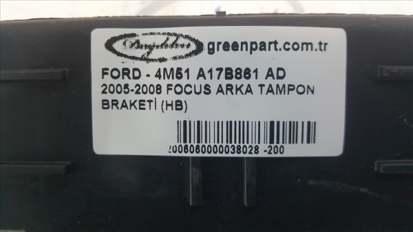 2005-2008 FOCUS ARKA TAMPON BRAKETİ (HB)