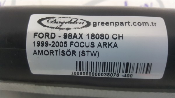 1999-2005 FOCUS ARKA AMORTİSÖR (STW)